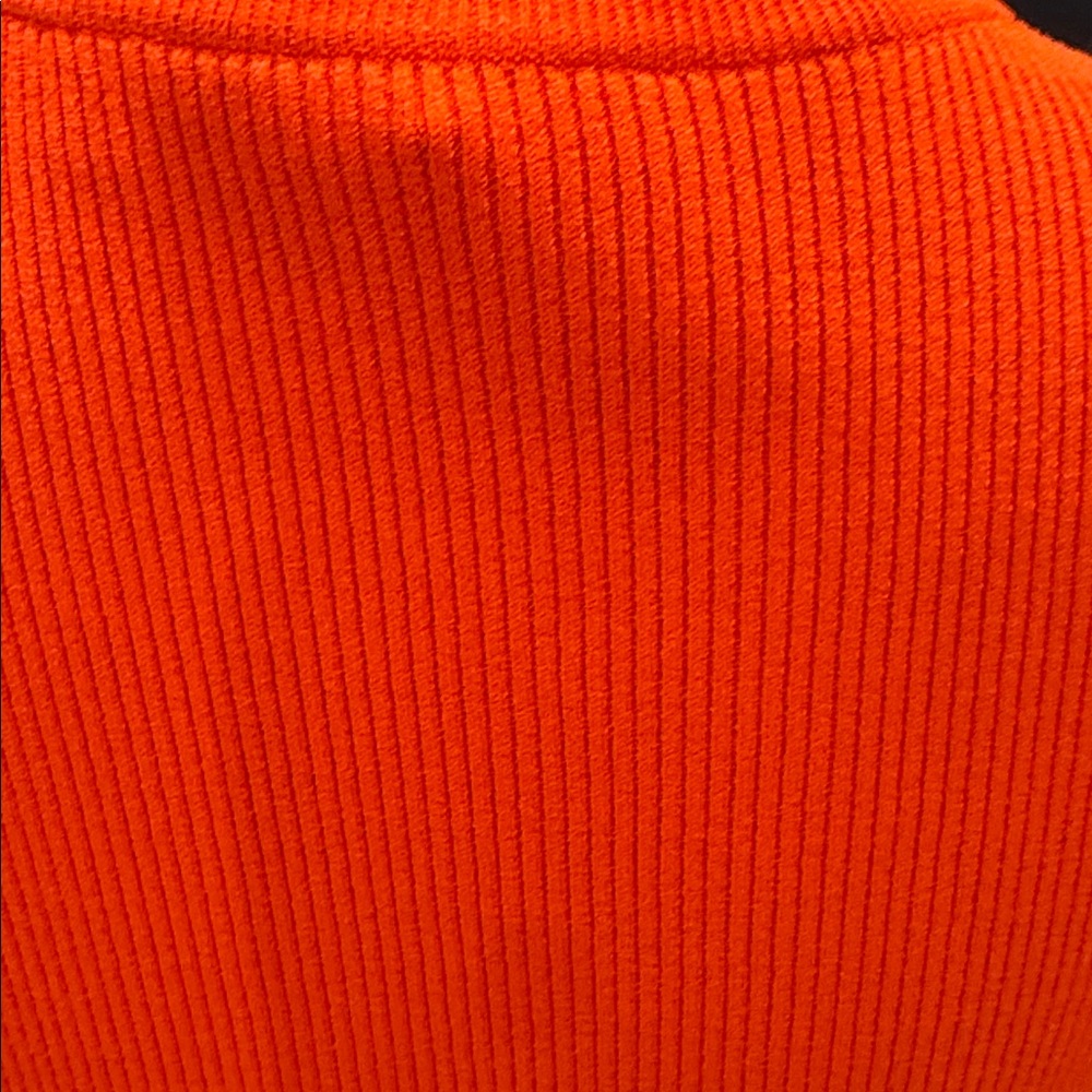 A.L.C. Bright Orange Mini Dress - Picture 4 of 7